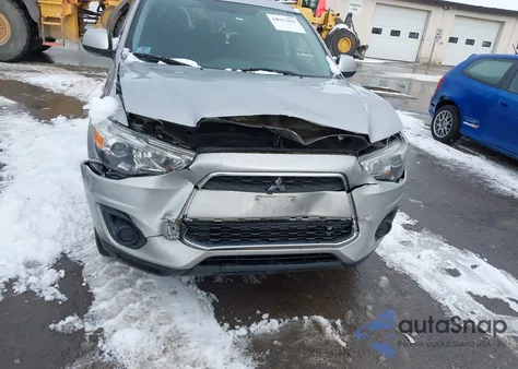 2015 Mitsubishi Outlander Sport Es из США, поврежденный, VIN 4A4AP3AU3FE052777